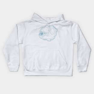 Crater Lake (v2) Kids Hoodie